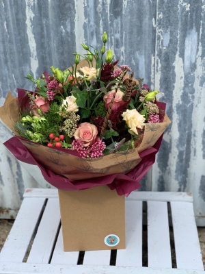 Damson Crush Aqua Hand Tied