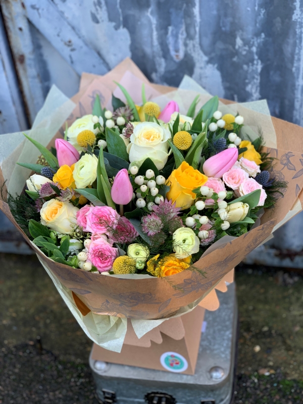 Spring Time (Aqua Hand Tied)