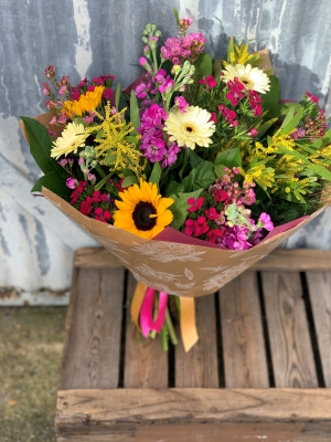 Carnival Hand Tied Bouquet