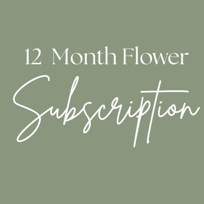 12 Month Flower Subscription