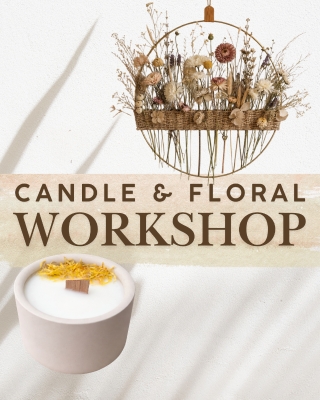 Candle & Dried Floral Workshop