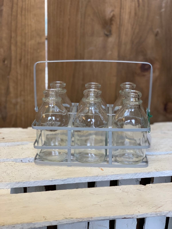 Six Milk Bottle Tray – buy online or call 01953 602374