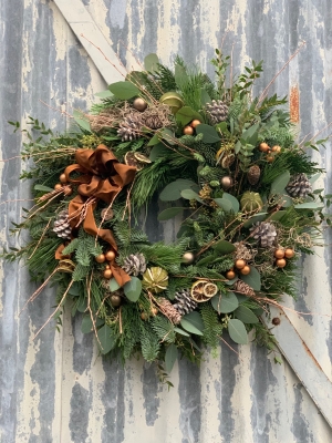 Copper & Pine Wreath