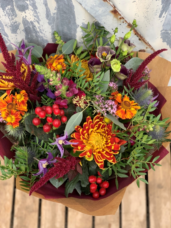 Autumn Hand Tied