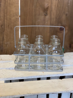 Six Milk Bottle Tray