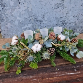 Neutral Winter Centrepiece