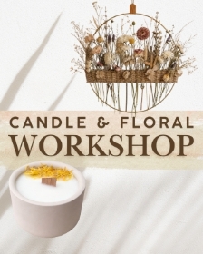 Candle & Dried Floral Workshop