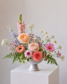 Asymmetrical Garden Bowl Design 8PM
