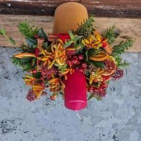 Christmas Glow Candle Design