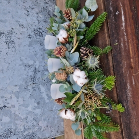 Neutral Winter Centrepiece