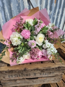 Peony Paradise Hand Tied
